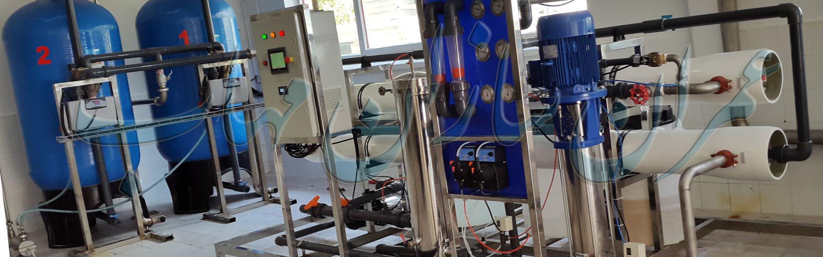 دستگاه تصفیه آب صنعتی Industrial water filtration device