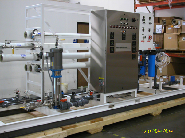 سیستم Pilot Plant پایلوت پلنت تصفیه و بازچرخانی آب استفاده مجدد از پساب